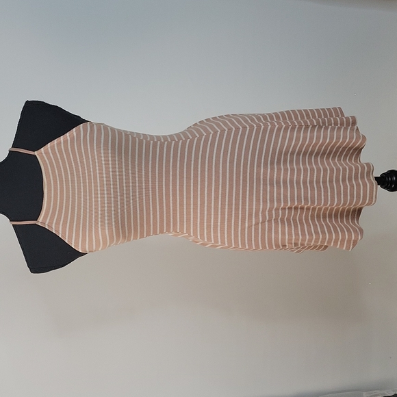 Forever21 pink striped dress small - Picture 2 of 5